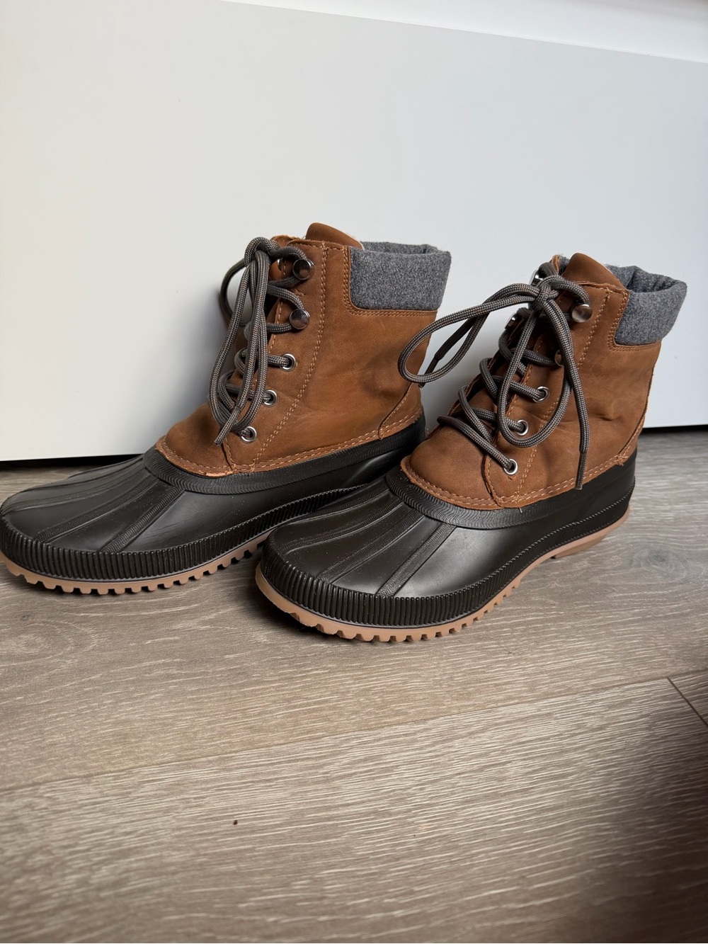 Brown boots